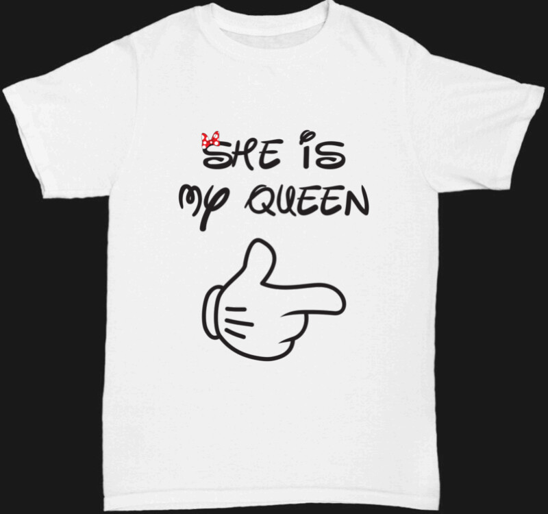 Queen and king mickey